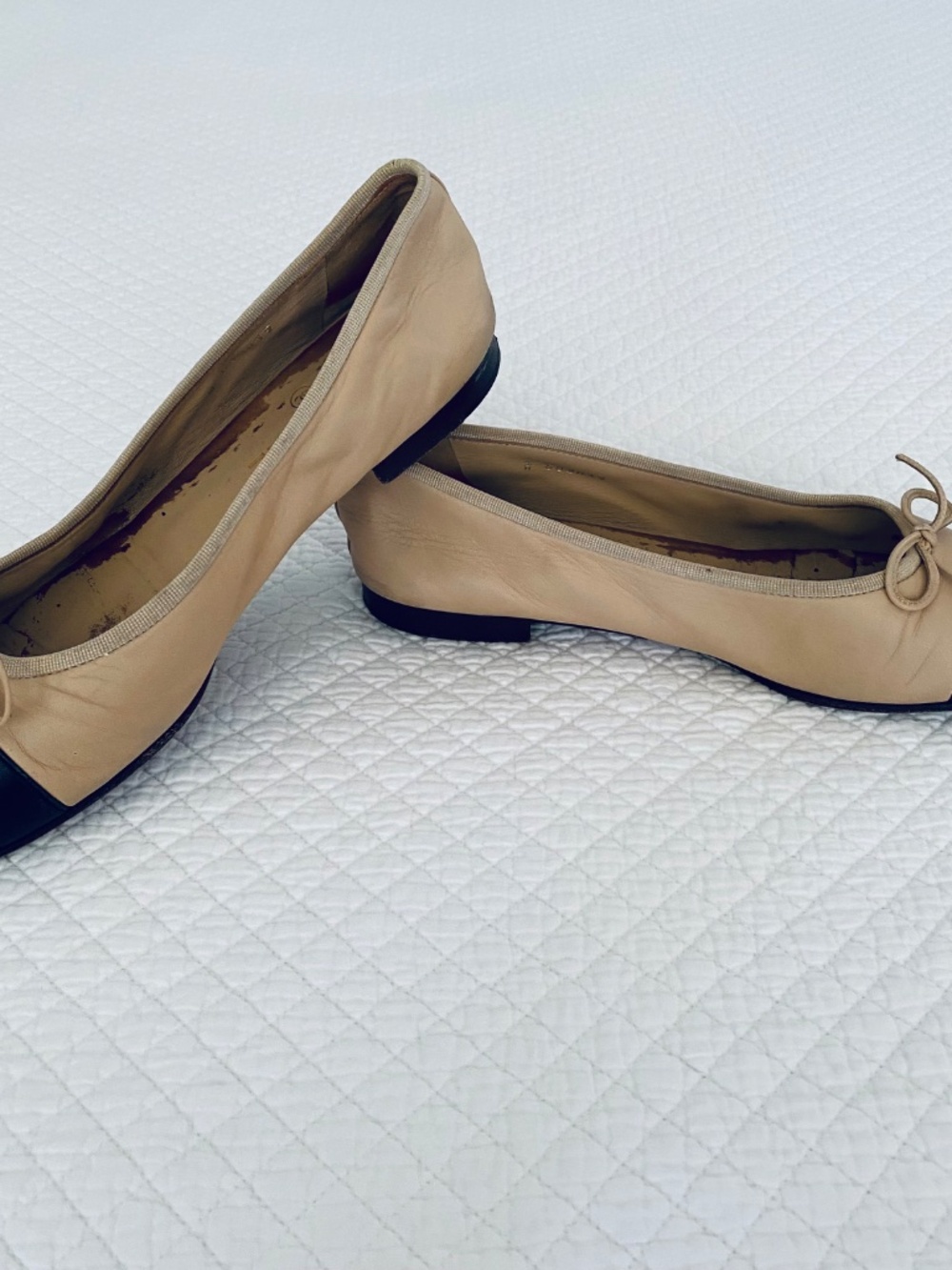 Chanel Ballet Flats Size 39.5 - Picture 2 of 5